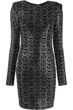 Philipp Plein Minikleid mit Pailletten