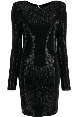 Philipp Plein Minikleid mit Kristallen