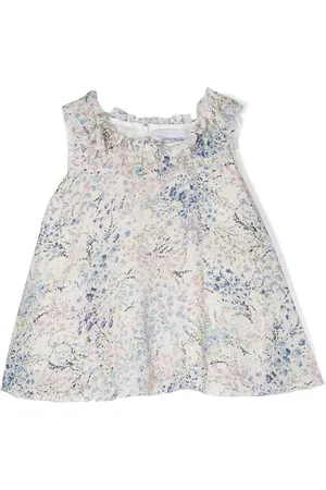 Simonetta Top mit Blumen-Print