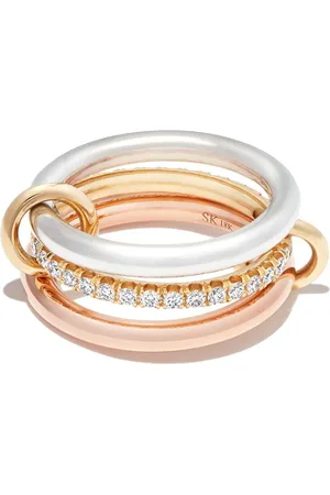 SPINELLI KILCOLLIN Damen BHs & Bustiers - 18kt gold Libra Petite diamond ring