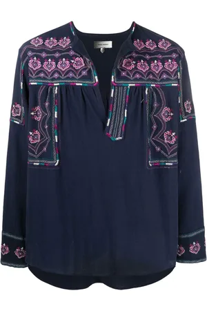 Isabel Marant Phardy embroidered shirt