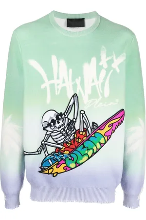 Philipp Plein Pullover mit Hawaii-Print