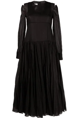Jil Sander Midikleid mit Falten