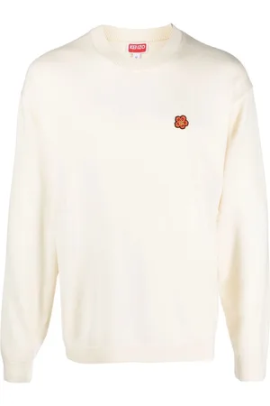 Kenzo Sweatshirt mit Blumen-Patch