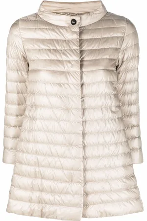 HERNO Gefütterte Jacke mit Knöpfen