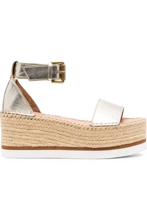 See by Chloé Flatform-Sandalen