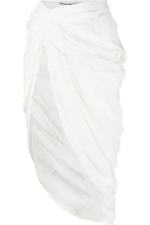 Alexander Wang Asymmetrischer Midirock