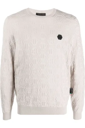 Philipp Plein Pullover mit Logo-Jacquardmuster