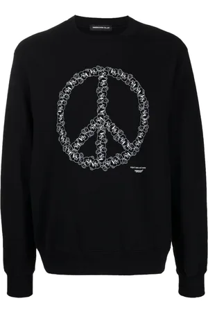 UNDERCOVER Sweatshirt mit Peace-Print