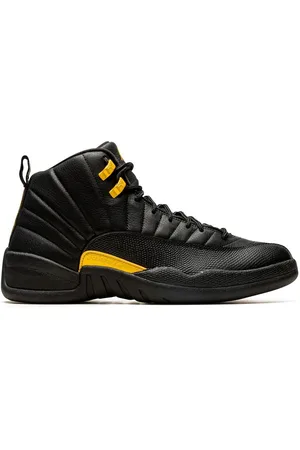 Jordan Air 12 Black Taxi Sneakers