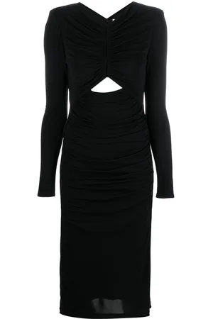 Roland Mouret Maxikleid mit langen Ärmeln