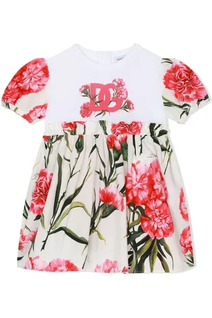 Dolce & Gabbana Kleid mit Blumen-Print