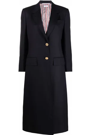Thom Browne Mantel mit fallendem Revers
