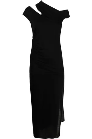 Helmut Lang Asymmetrisches Jersey-Kleid