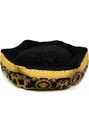 VERSACE Hundebett mit barockem Print