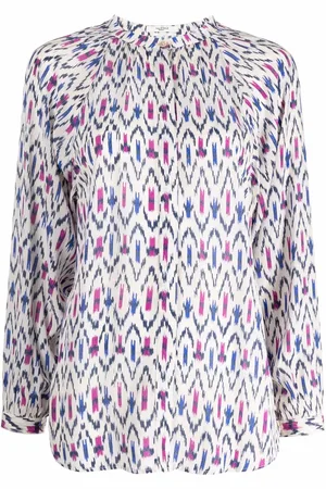 Marant Etoile Bluse mit geometrischem Print