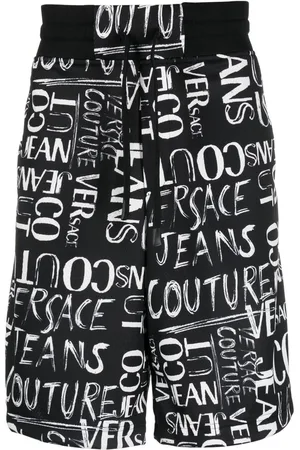 VERSACE Joggingshorts mit Logo-Print