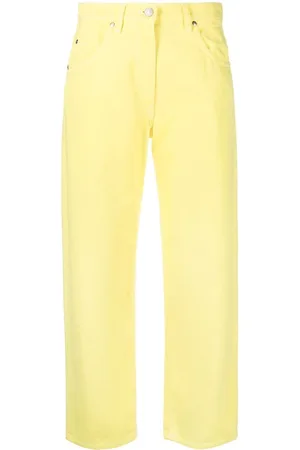 Msgm Gerade Cropped-Jeans