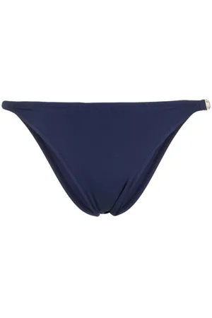 Moschino Bikinihöschen mit Logo-Schild