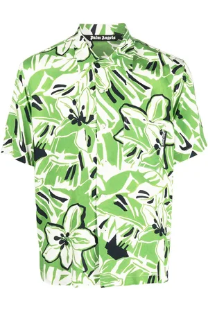 Palm Angels Hemd mit Blumen-Print