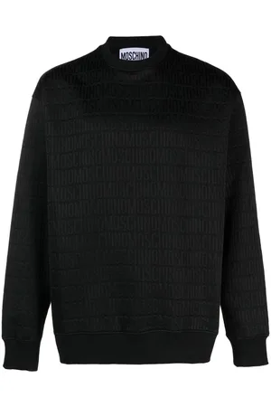 Moschino Jacquard-Pullover mit Logo
