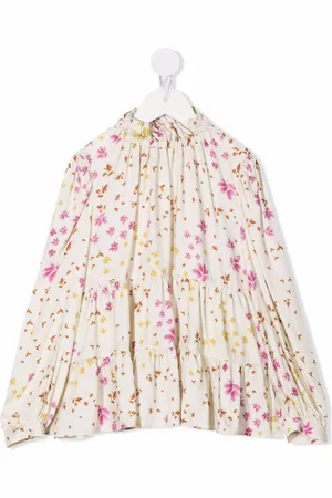 Il gufo Bluse mit Blumen-Print