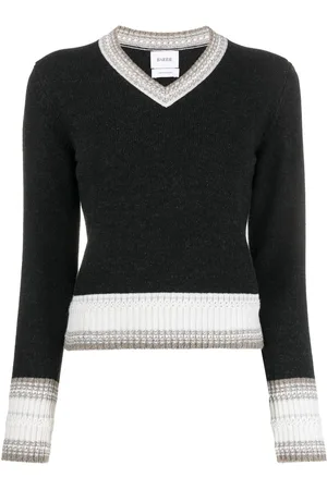 Barrie Kaschmirpullover mit V-Ausschnitt