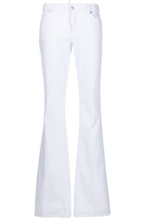 Dsquared2 Halbhohe Schlagjeans