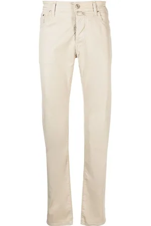 Jacob Cohen Halbhohe Straight-Leg-Jeans
