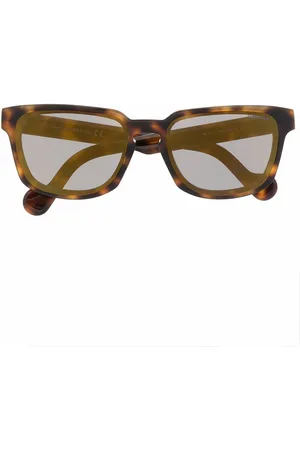 Moncler Sonnenbrillen - Tortoiseshell square-frame sunglasses