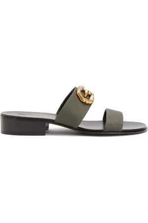 Giuseppe Zanotti Gregorie Sandalen mit Logo-Schild