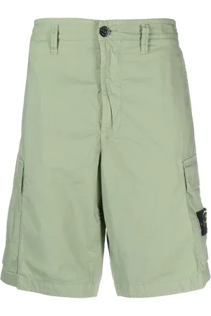 Stone Island Bermudas mit Logo-Patch