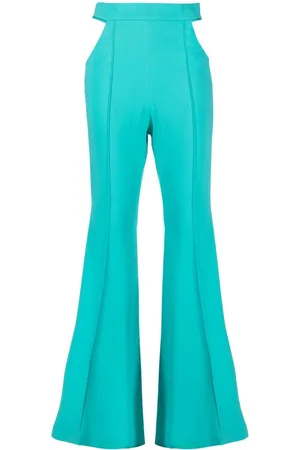 GIUSEPPE DI MORABITO Schlaghose mit Cut-Outs