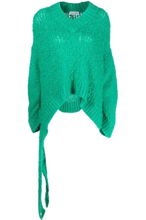 The Attico Pullover mit Lochstrickmuster