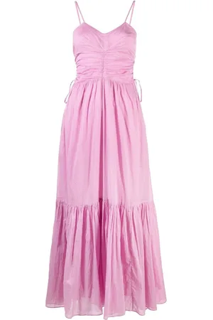 Marant Etoile Gestuftes Giana Maxikleid
