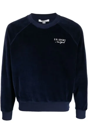 Sporty & Rich Sweatshirt mit Logo-Stickerei