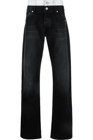 VTMNTS Halbhohe Straight-Leg-Jeans