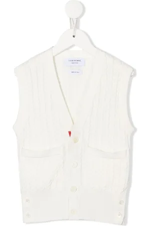 Thom Browne Cardigan mit Zopfmuster