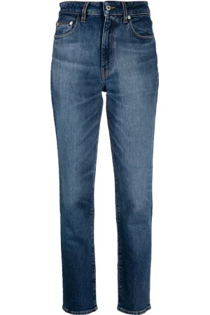 Heron Preston Damen Slim Jeans - Ex-Ray slim-cut high-waist jeans