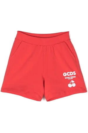 GCDS Joggingshorts mit Logo-Print