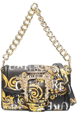 VERSACE Schultertasche mit Barock-Print