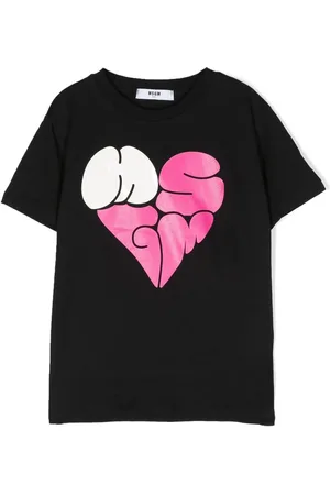 Msgm T-Shirt mit Logo-Stickerei