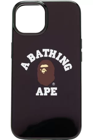 A Bathing Ape Herren Handy - College logo-print detail Iphone 14 case