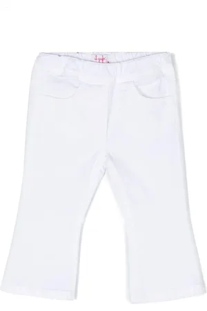 Il gufo Chinos - Two-pocket cotton flared trousers