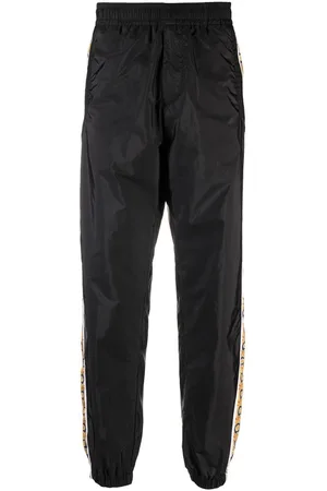 VERSACE Jogginghose aus Taft mit Streifen