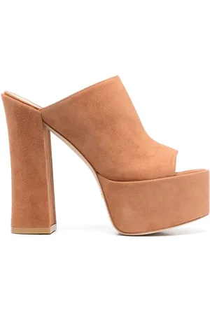 Stuart Weitzman Pantoletten mit Plateausohle 145mm
