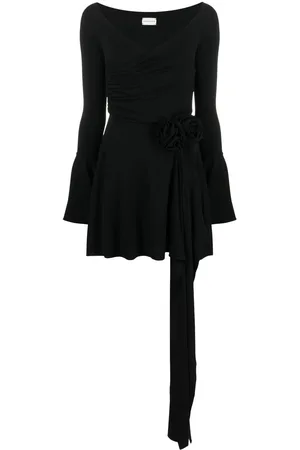 MAGDA BUTRYM Kleid mit Rosenapplikation