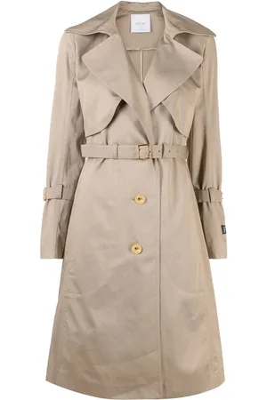 Patou Trenchcoat aus Gabardine