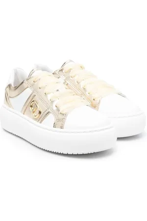 Twin-Set Sneakers mit Logo-Schild