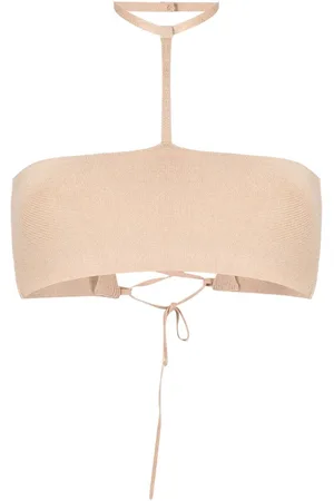 ANDREADAMO Halterneck bandeau top